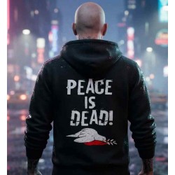 Mikina zip Peace is Dead