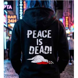 Mikina zip Peace is Dead