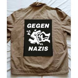 Zádová nášivka  Gegen Nazis