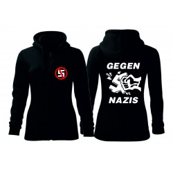 Mikina zip Gegen Nazis
