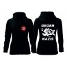 Mikina zip Gegen Nazis