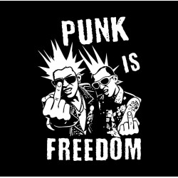 Nášivka  Punk Is Freedom