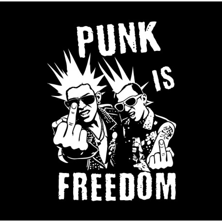 Nášivka  Punk Is Freedom