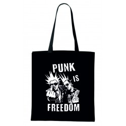 Plátěná taška  Punk Is Freedom