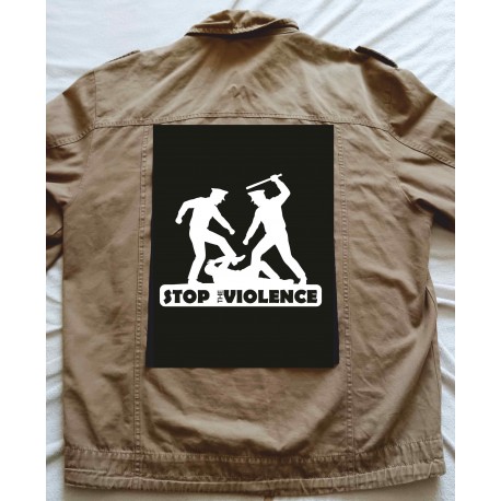 Zádová nášivka  Stop The Violence