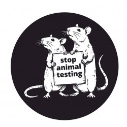 Samolepka Stop Animal Testing