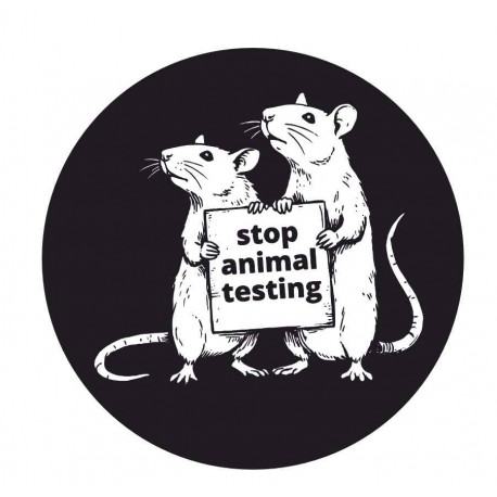 Samolepka Stop Animal Testing