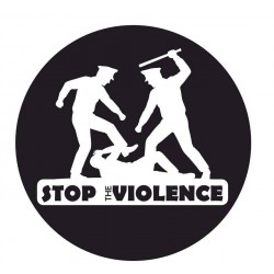Samolepka Stop The Violence