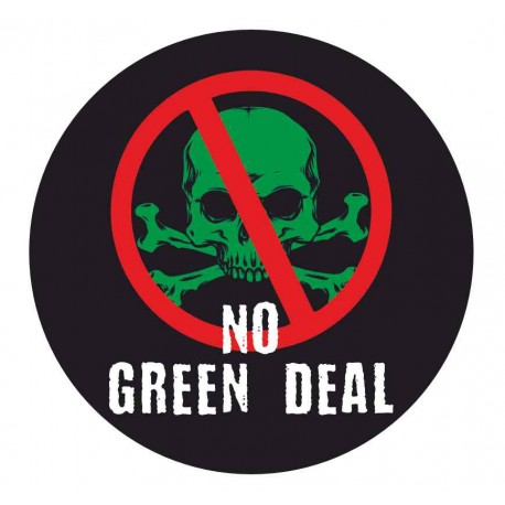 Samolepka No Green Deal