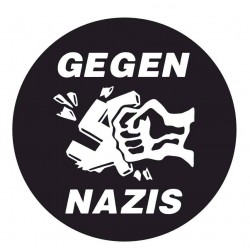 Samolepka Gegen Nazis